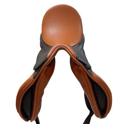 Silla de doma Omega bicolor con puentes intercambiables