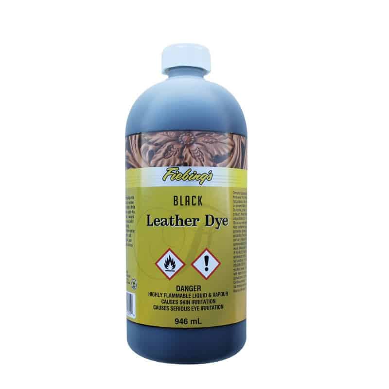 Tinte Leather Dye NEGRO 1L - Tienda Hípica Online | D’Hispania ®