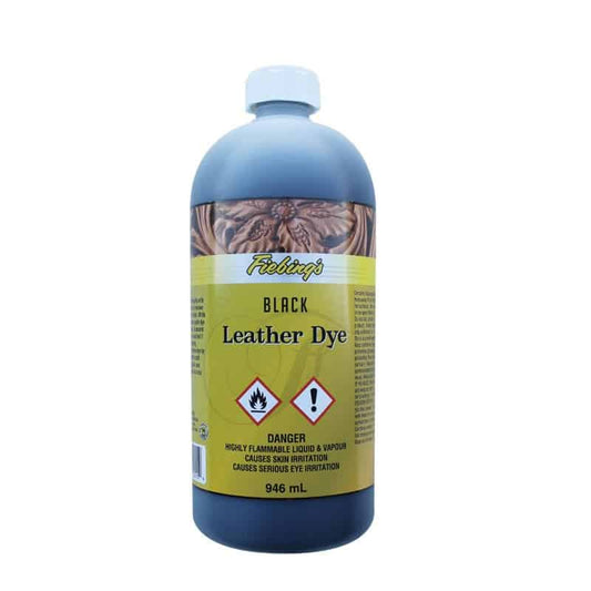 Tinte Leather Dye NEGRO 1L - Tienda Hípica Online | D’Hispania ®