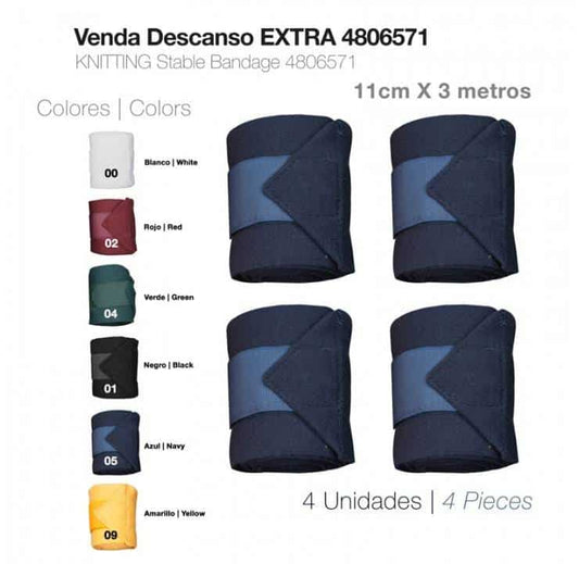 VENDA DESCANSO EXTRA 4806571 4 unidades - Tienda Hípica Online | D’Hispania ®