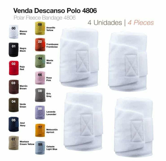 VENDA DESCANSO POLO 4806 4 unidades - Tienda Hípica Online | D’Hispania ®