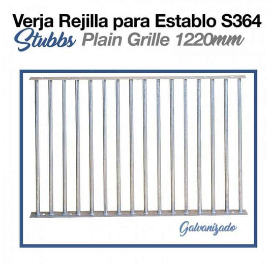 VERJA REJILLA PARA ESTABLO STUBBS S364 1220mm - Tienda Hípica Online | D’Hispania ®