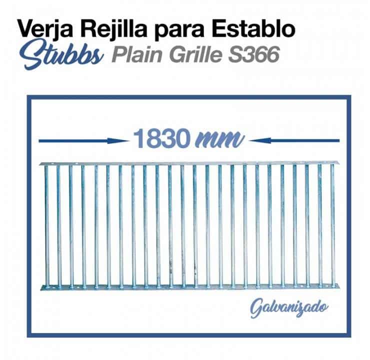 VERJA REJILLA PARA ESTABLO STUBBS S366 1830mm - Tienda Hípica Online | D’Hispania ®