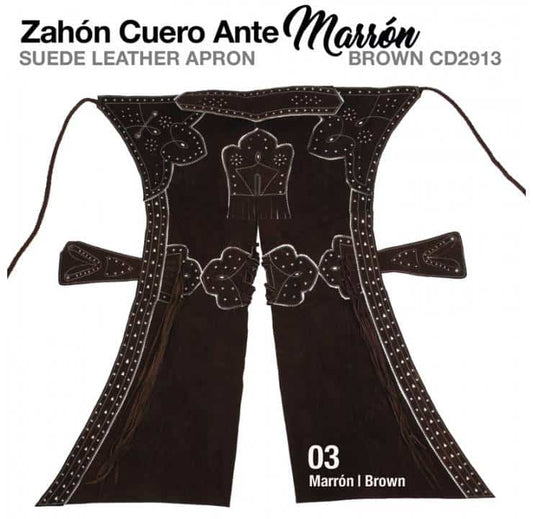 ZAHÓN CUERO ANTE ECO. MARRÓN - Tienda Hípica Online | D’Hispania ®