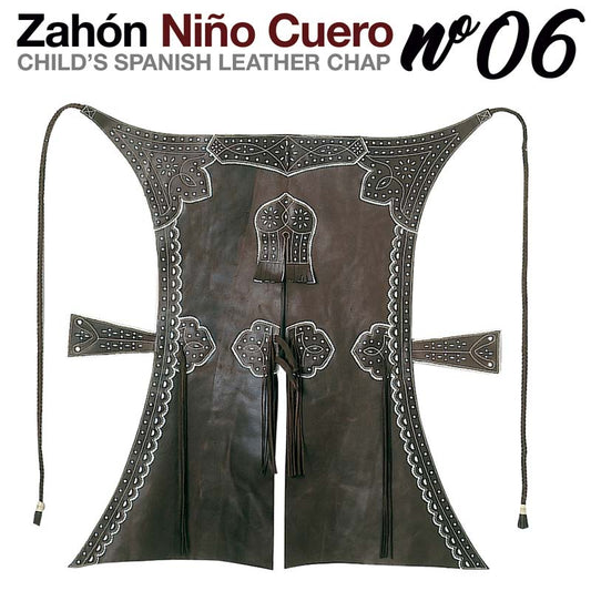 ZAHÓN NIÑO CUERO Nº06 - Tienda Hípica Online | D’Hispania ®