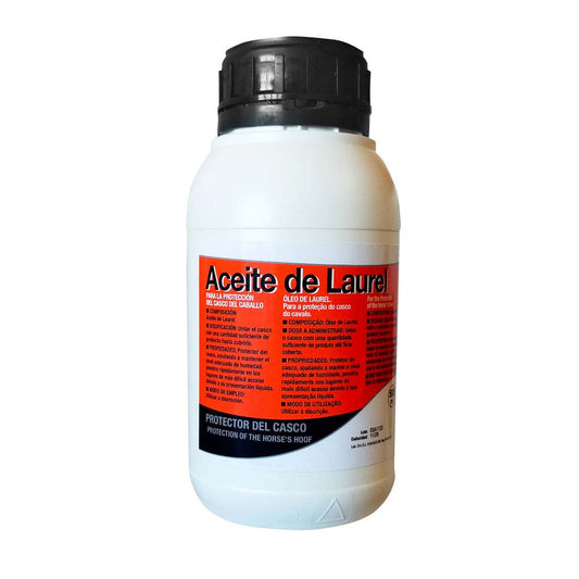 ZALDI ACEITE DE LAUREL PARA CASCO 0.5 litro - Tienda Hípica Online | D’Hispania ®