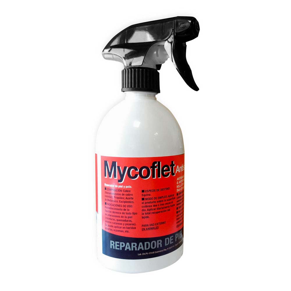 ZALDI ANTISARNA & ANTIFÚNGICO MYCOFLET 0.5 litro - Tienda Hípica Online | D’Hispania ®