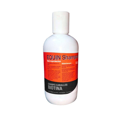Champú Zaldi con biotina para caballos, producto para limpieza e higiene equina, con fórmula especial para el cuidado del pelaje.