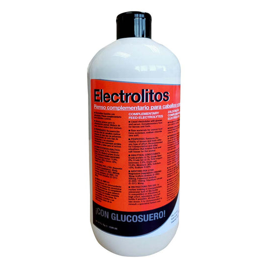 ZALDI PIENSO COMPLEMENTARIO ELECTROLITOS 1 litro - Tienda Hípica Online | D’Hispania ®
