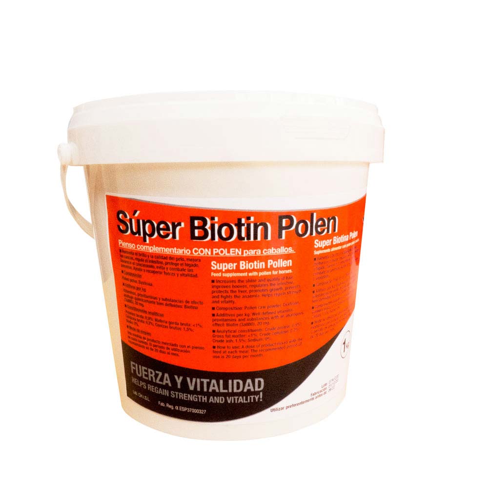 ZALDI PIENSO COMPLEMENTARIO SUPER BIOTIN POLEN - Tienda Hípica Online | D’Hispania ®