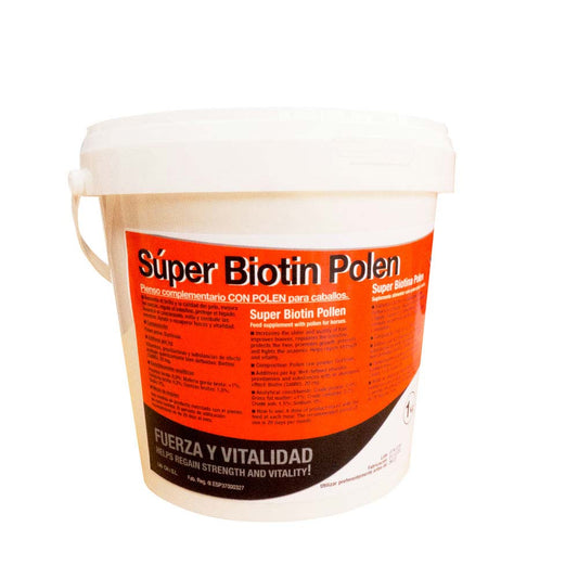 ZALDI PIENSO COMPLEMENTARIO SUPER BIOTIN POLEN - Tienda Hípica Online | D’Hispania ®