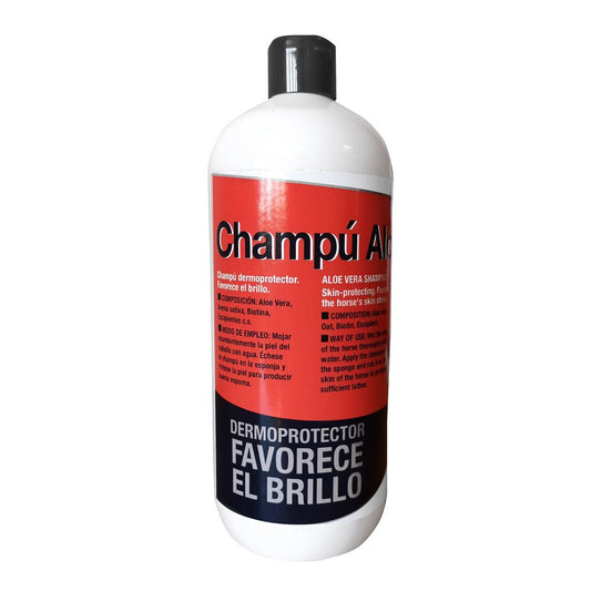 ZALDI PREMIUM CHAMPÚ ALOE VERA 1 litro - Tienda Hípica Online | D’Hispania ®