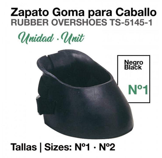 ZAPATO GOMA PARA CABALLO TS-5145 UNIDAD - Tienda Hípica Online | D’Hispania ®