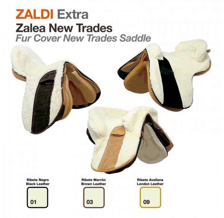 Zalea Zaldi Extra New Trades - Borreguillo Natural Silla New Trades Medida - Tienda Hípica Online | D’Hispania ®