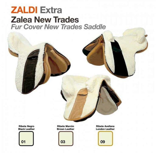 Zalea Zaldi Extra New Trades - Borreguillo Natural Silla New Trades Medida - Tienda Hípica Online | D’Hispania ®