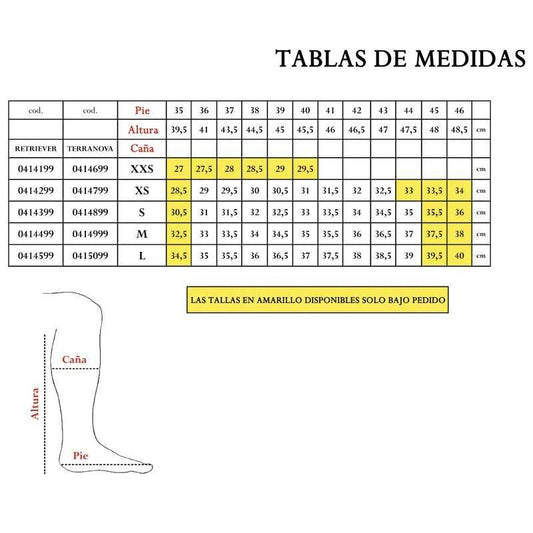 BOTAS TATTINI RETRIEVER CALF