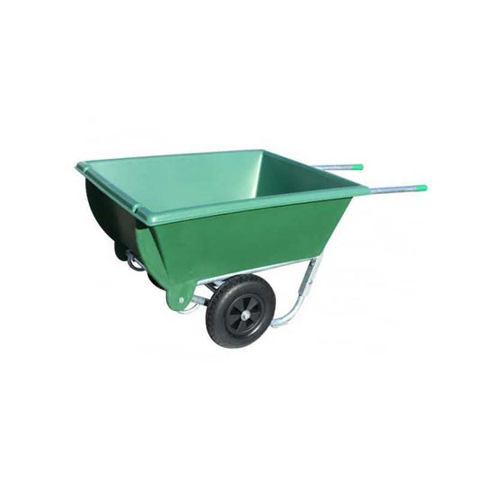 Carretilla Basculante 300L - Rueda Impinchable Polietileno