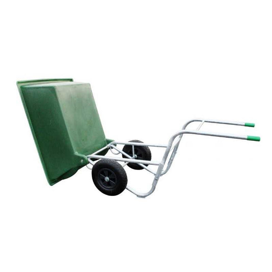 Carretilla Basculante 300L - Rueda Impinchable Polietileno