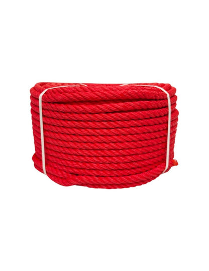 Cuerda de polipropileno de 14mm con 4 cabos, alta resistencia, para ramales y accesorios hípicos, marca D'Hispania.