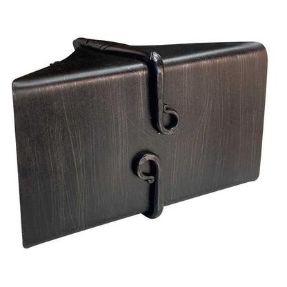 Estribo vaquero de fragua forrado con caracol 13 x 23 cm (par) - Tienda Hípica Online | D'Hispania ®