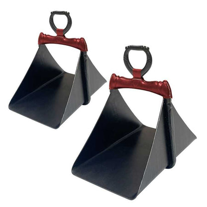 Estribo vaquero de fragua forrado con caracol 14 x 25 cm (par) - Tienda Hípica Online | D'Hispania ®