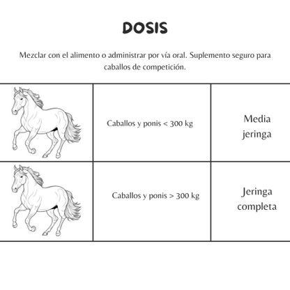 Suplemento líquido respiratorio FORAN AIRVENT 2,5L para caballos, en botella de 1 litro, con etiqueta y envase profesional.