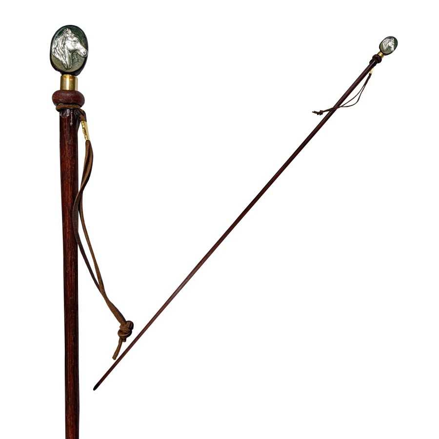 Fusta de junco pomo con fornitura - Tienda Hípica Online | D'Hispania ®