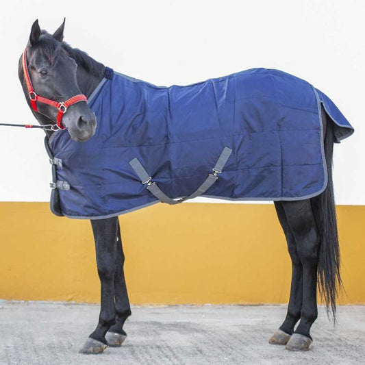 Manta de establo acolchada