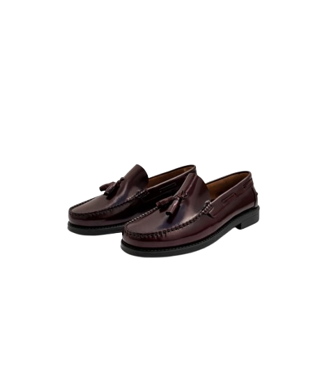 Mocasín Borlas